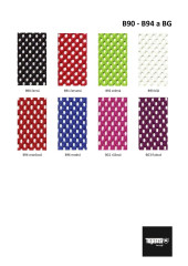 vzorník síťovin na opěráku